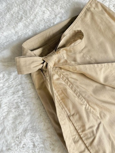 Celine langer Wickelrock Chino F/S aus Japan - Bild 3 von 8