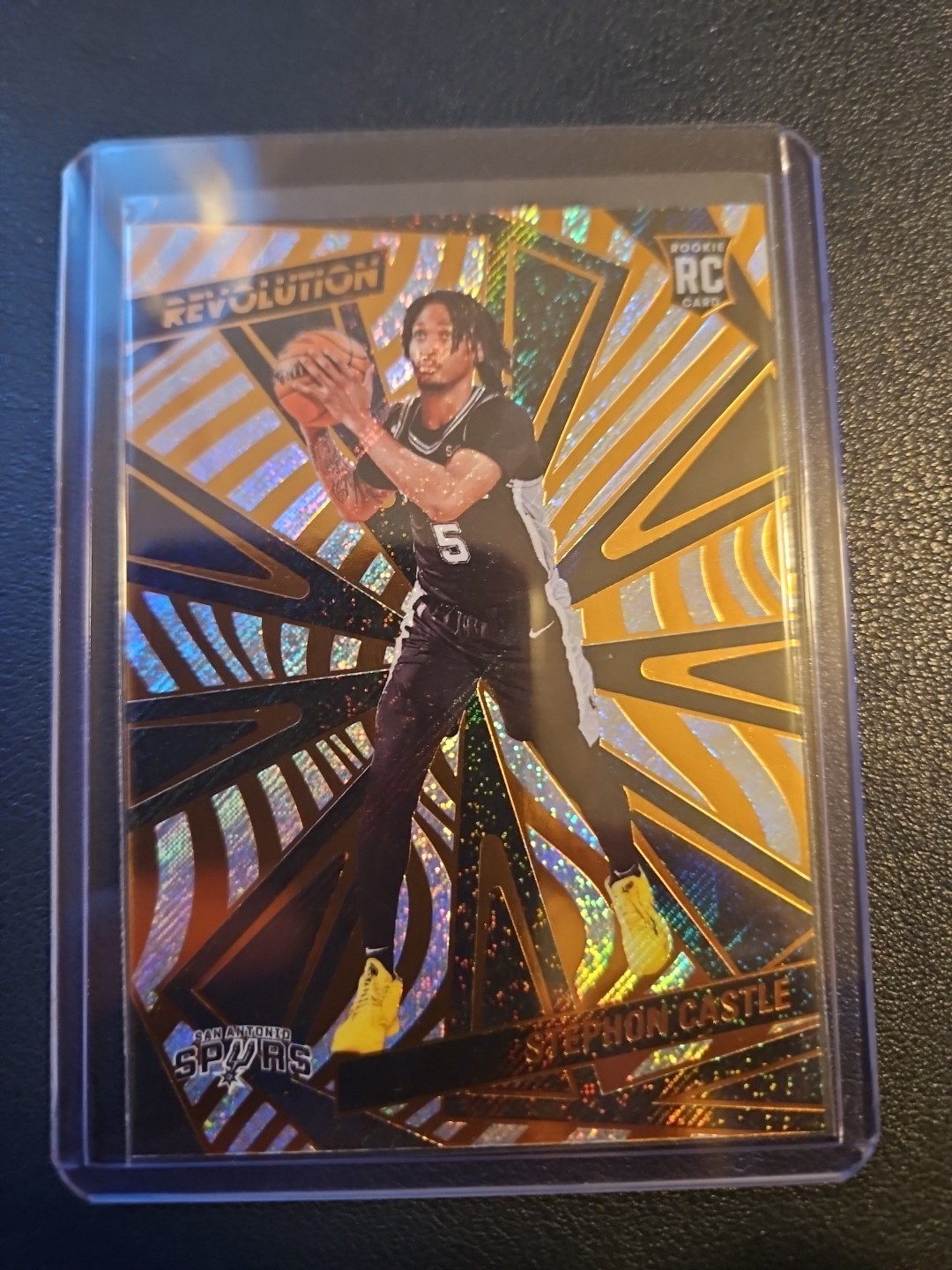 2024-25 Panini Revolution - Rookies Stephon Castle #116 (RC) Spurs