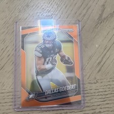 2025 Panini Prizm Dallas Goedert Philadelphia Eagles Orange Prizm #234 /249