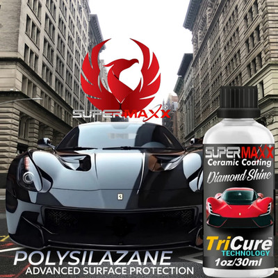 CERAMIC CAR COATING POLYSILAZANE ''PRO GRADE'' TRICURE TECHNOLOGY PROTECTION -KIT