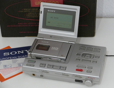 Sony MZ-R5ST Portable MD Recorder Minidisc Walkman Station inkl. OVP