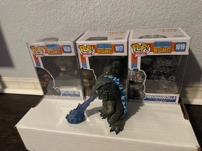 Funko Pop! Godzilla vs. Kong Lot   Mechagodzilla, Kong, Godzilla + Heat Ray (OOB