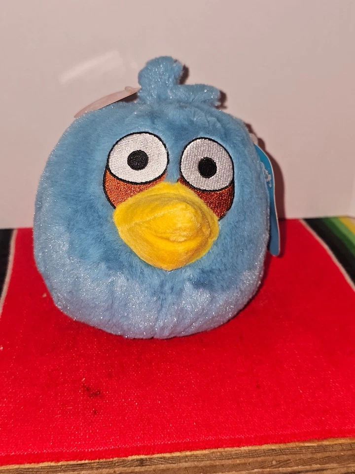 Juguete de peluche Angry Birds animales de peluche LOTE de 5 y 5” con etiquetas “SIN SONIDO” Foto 4 de 4