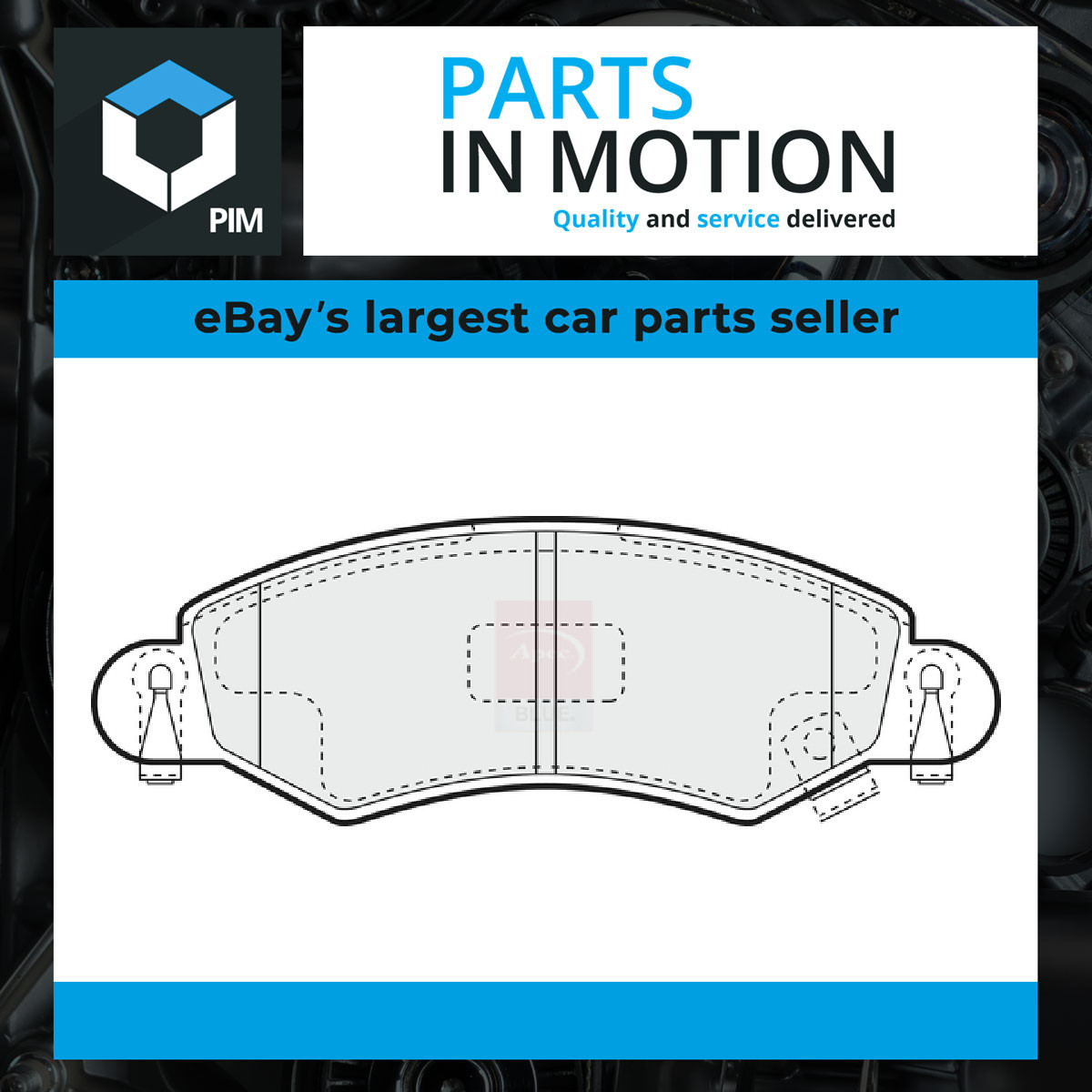 Brake Pads Set fits SUZUKI IGNIS RM415 1.5 Front 2003 on M15A 5581083 5581083E00 - Image 6