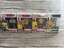 The Simpsons Funko Pop Set- 833, 907, 1144, 1033