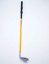 Momentus Golf Swing Trainer LCBM-FLEX31 31in Portable Practice Club Yellow