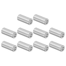 10Set Aluminum Spacer 5mm Bore 10mm OD 30mm Length Screw Standoff