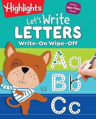 Highlights | Write-On Wipe-Off Let's Write Letters | Buch | Englisch (2017)