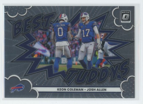 2025 Donruss Optic Josh Allen/Keon Coleman Base (RAW)