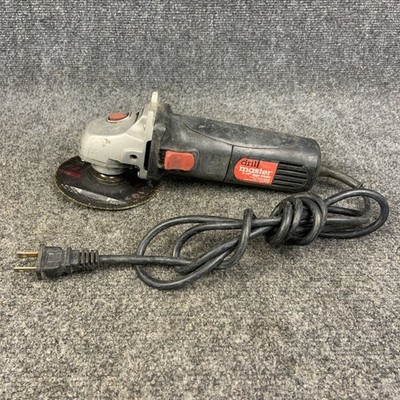 Drill Master 4 1/2'' Angle Grinder 69645 With Cutting Disc WORKS