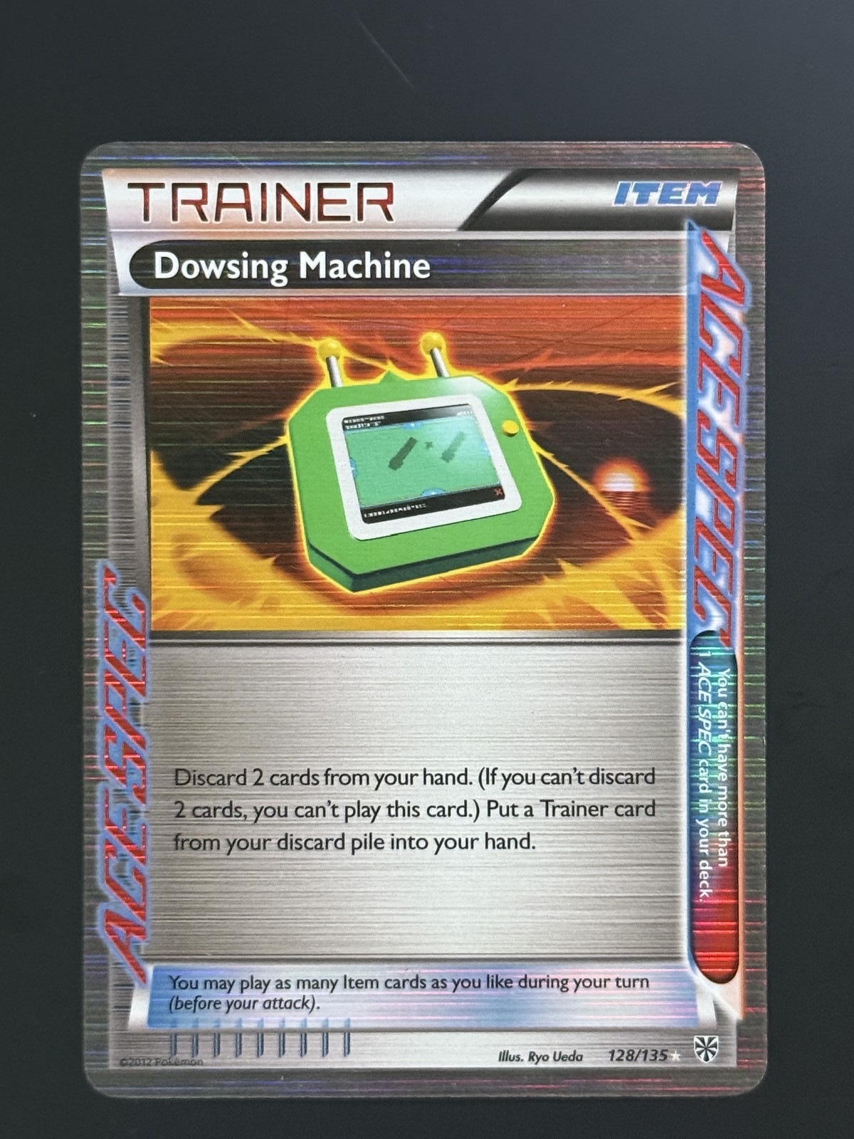 Dowsing Machine Rare Ace Plasma Storm 128/135 NM