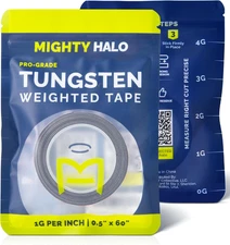 PRO-Grade Weighted Tungsten Tape for Pickleball Paddles, Tennis Rackets or Golf