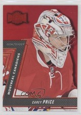 2016 Upper Deck Fleer Showcase Metal Universe PMG Red /150 Carey Price #MU-3 2d8