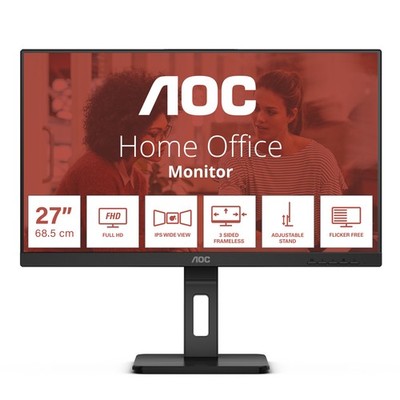AOC 27E3QAF AOC 68,6cm (27'')  27E3QAF   16:09 HDMI+DP IPS Lift black retail