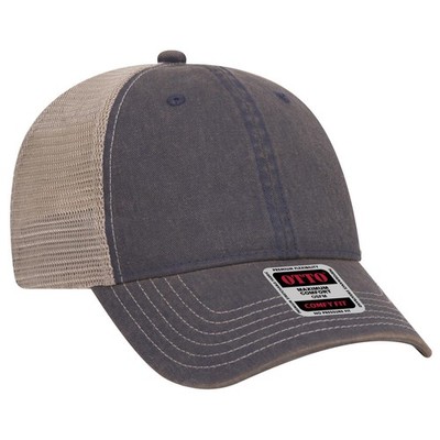 OTTO CAP 121-1297 Unisex 6 Panel Low Profile Soft Mesh Back