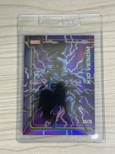 2026 Topps Chrome Marvel #128 Kid Venom Purple Storm’s Lightning Refractor /75💥