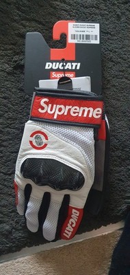 RARE - Supreme x Ducati x Spidi C1 Racing Gloves. 'Red'