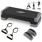3-in-1 Aerobic Step Platform Set,Adjustable Workout Stepper Surface for Home,Gym