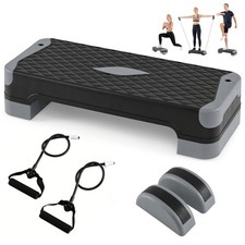 3-in-1 Aerobic Step Platform Set,Adjustable W...
