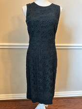 Dolce and Gabbana lace sheath Midi Dress Size 42 FITS LIKE SMALL