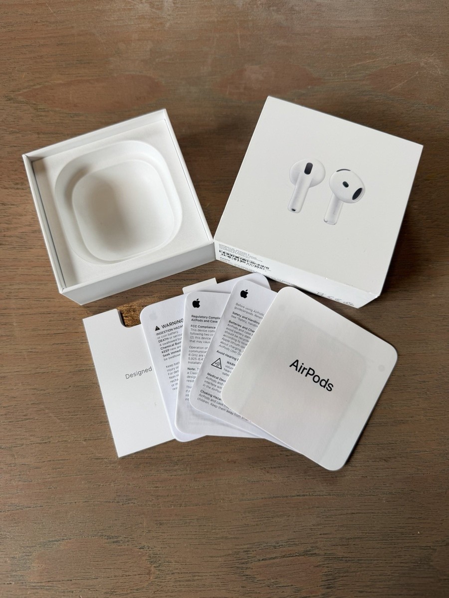 Apple AirPods 4th Generation BOX ONLY Genuine Original OEM MXP63LL