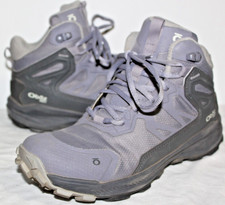 Oboz Women's Katabatic Mid B-DRY Waterproof Hiking Boots, Mineral, Size 6.5