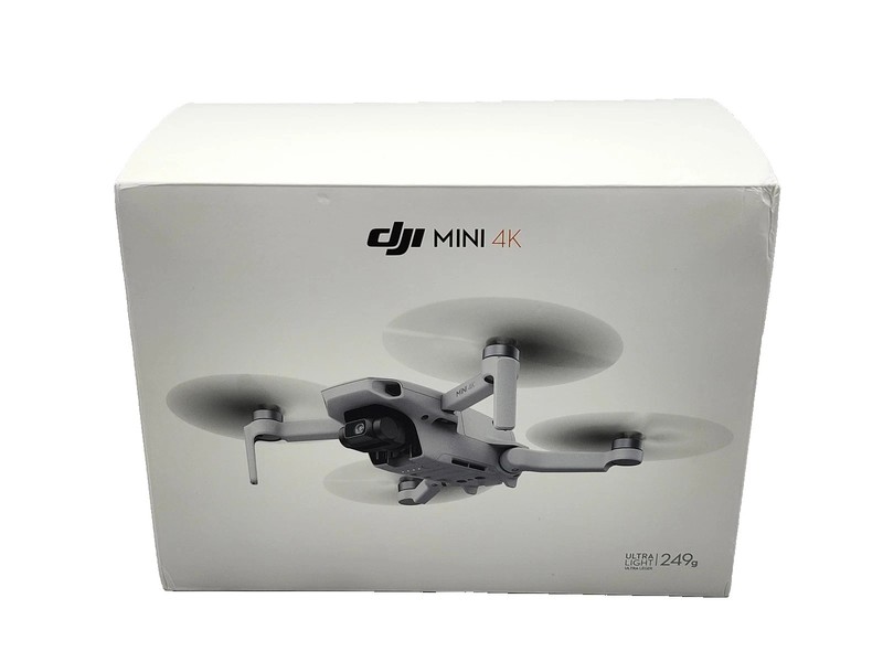 DJI Mini 4K Fly More Combo UHD 249g Drone w/ RC-N1C 93-Min 10km. Open Box