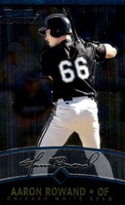 Aaron Rowand 2001 Bowman Chrome #253 White Sox MLB READ FREE SHIP AutographDen
