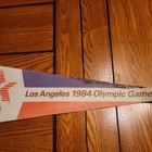 1984 The LOS ANGELES OLYMPIC GAMES Vintage Full Sized Pennant — photo 3