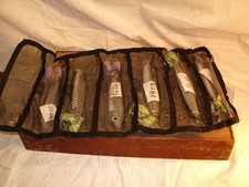 Bottom Fishing Jigs-6 Jigs 10-16 OZ In Roll-Up Pouch w. Strap-Fish Image