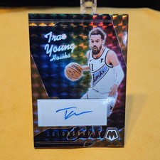 2024-25 Panini Mosaic Trae Young Bronze Prizm Auto #COL-YNG Hawks 24/49🔥🔥