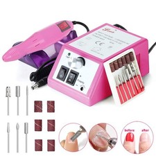 Electric Nail Drill Machine Nail File Drill Set for Acrylic Nails Gel Glazing