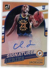 2021-22 Donruss Optic Isaiah Jackson Signature Series Auto RC #SS-IJK Pacers