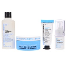 PETER THOMAS ROTH ACNE-CLEAR ESSENTIALS 4-PIECE ACNE KIT  May 2025  New