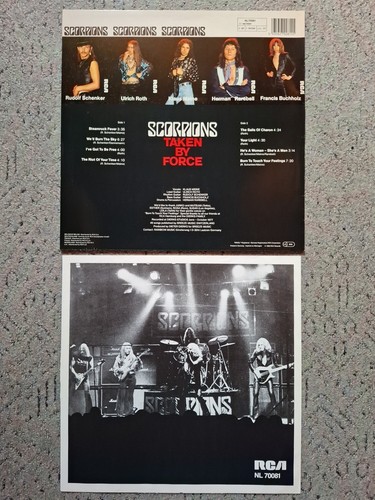 SCORPIONS - Taken by Force Vinyl,LP,O.I.S. - Bild 2 von 2