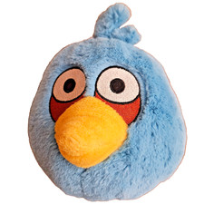 Angry Birds Blues Blue Bird 6" Plush Stuffed Animal No Sound