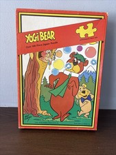 Vintage 1976 Yogi Bear Over 100 Piece Jigsaw Puzzle 7221, Complete