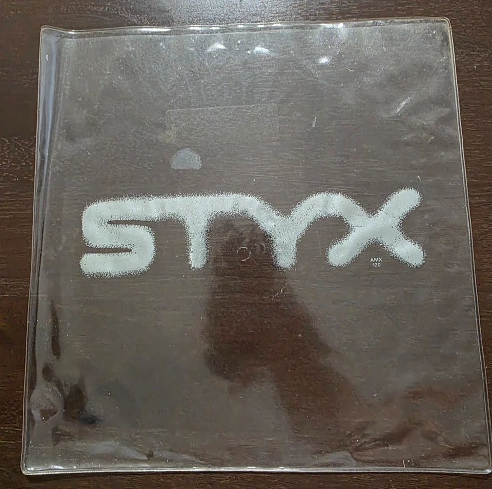 Styx Don’t Let It End Shaped Picture Disc 1983 AMX120 Near Mint Vinyl Unplayed - Image 3 of 3
