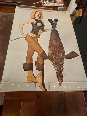 BARBARELLA JANE FONDA 1968Personality poster 29x43 Recalled