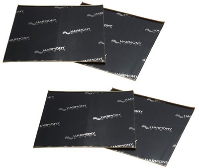Harmony Audio HA-SDSK Car Sound Damping Dampening Speaker Kit (10'' x 10) 4 Sheet