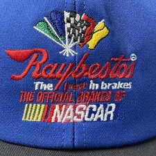 Raybestos NASCAR Blue Hat with Black Visor Em...