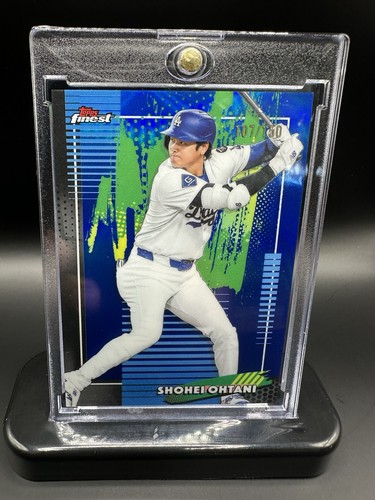 2026 Topps Finest Shohei Ohtani Blue Refractor /150 #50 Dodgers SP