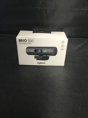 Authentic Logitech Brio 500 Full HD Webcam with HDR (960-001493) Brand New