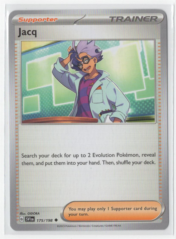 Pokemon Scarlet & Violet 175/198 Jacq