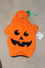 Halloween dog costume size L LARGE PUMPKIN sweatshirt hoodie- new with tags