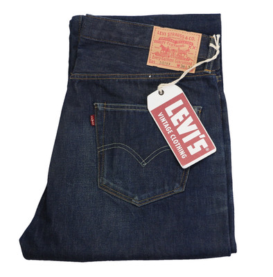 Levi's 501XX LVC Vintage Clothing Selvedge Jeans Men's W36 L34 Dark Denim Cotton
