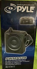 Pyle PWMA50B Portable PA Speaker Voice Amplifier with Headset Attached To Belt
