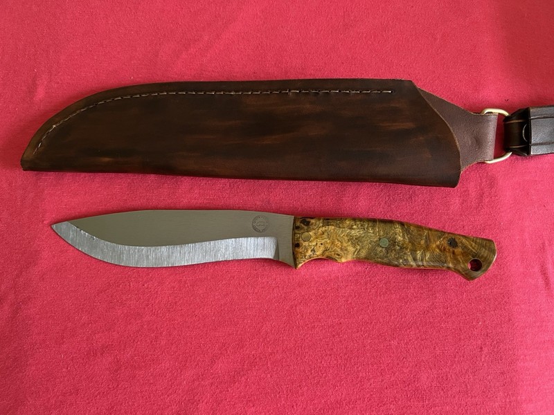 Quickhatch Chopper Survival Bushcraft Camping Utility Tactical Custom Knife