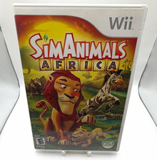EA SimAnimals Africa Nintendo Wii CIB w/ Manual E NTSC-U/C 2009 Simulation