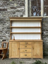 Antique Pine Kitchen Dresser